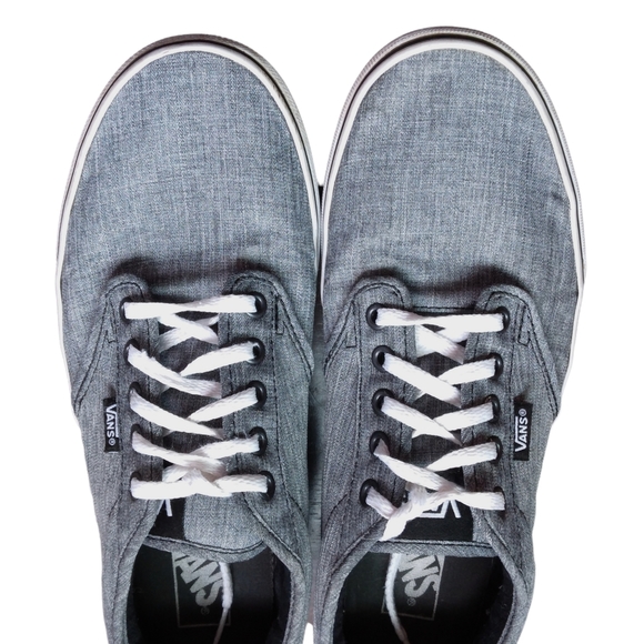 Vans Atwood mens gray skate shoes size 9.5 - Picture 6 of 8